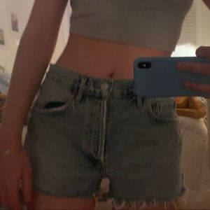 AGOLDE Parker Shorts
